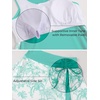 image:imageSummer Mae Blouson Tankini Swimsuits for Women 2026 Modest Tummy Coverage Bathing Suits with Skirt and Builtin ShortsVerdant Palm