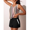 image:imageSummer Mae Blouson Womens Tankini Swimsuits Tummy Control Modest 2026 Two Piece with Sporty Pockets Bathing SuitsOrange Bohemian