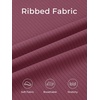 image:imageSummer Mae Ribbed Maternity Bikini Swimsuit for Women High Waisted TwoPiece Bathing Suit Crop Top Pregnancy SwimwearMarsala