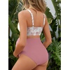image:imageSummer Mae Twist Maternity Bikini Two Piece Pregnancy Swimsuits Cutout Bathing Suit High Waisted Ruched SwimwearNarcissus Lily