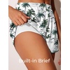 image:imageSummer Mae Blouson Womens Tankini Swimsuits 2026 Modest Tummy Control Bathing Suits Swim Shorts with Pockets for BeachGreen Shadow