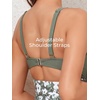 image:imageSummer Mae Maternity Cutout One Piece Swimsuit Twist Front CrissCross Bathing Suit High Waisted Pregnancy SwimwearGarden Veil Bliss