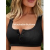 image:imageSummer Mae Maternity Ribbed High Waist Swimsuit Crop Top Bikini Bathing Suit High Cut Two Piece Pregnancy SwimwearBlack