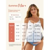 image:imageSummer Mae Maternity Swimsuit One Piece Ruffle Cutout Pregnancy Bathing Suit Lace Up SwimwearGreen Stripe