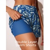 image:imageSummer Mae Modest Tankini Swimsuits for Women 2026 Two Piece Bathing Suits with Sporty Pockets Boy Shorts for Tummy ControlPaisley Petals