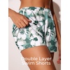 image:imageSummer Mae Modest Tankini Swimsuits for Women 2026 Two Piece Bathing Suits with Sporty Pockets Boy Shorts for Tummy ControlSolitary Silhouette Bloom