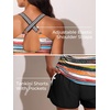 image:imageSummer Mae Modest Tankini Swimsuits for Women 2026 Two Piece Bathing Suits with Sporty Pockets Boy Shorts for Tummy ControlWave Point Stripe Geometry
