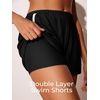 image:imageSummer Mae Modest Tankini Swimsuits for Women 2026 Two Piece Bathing Suits with Sporty Pockets Boy Shorts for Tummy ControlWave Point Stripe Geometry