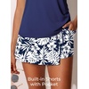 image:imageSummer Mae Womens Tankini Swimsuits with Skirt Two Piece Tummy Control Bathing Suits Printed Swimdress Swimwear 2026Monstera Leaf Silhouette