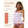 image:imageSummer Mae Maternity Swimsuit One Piece One Shoulder Ribbed Pregnancy Bathing SuitLight Green