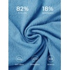 image:imageSummer Mae Maternity Swimsuit One Piece One Shoulder Ribbed Pregnancy Bathing SuitSky Blue
