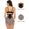 image:imageSummer Mae Maternity Criss Cross Bikini Swimsuits High Waist String Floral Bathing Suit Two Piece Pregnancy Swimwear