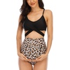 image:imageSummer Mae Maternity Criss Cross Bikini Swimsuits High Waist String Floral Bathing Suit Two Piece Pregnancy Swimwear