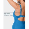 image:imageSummer Mae Maternity Cutout One Piece Swimsuit Twist Front CrissCross Bathing Suit High Waisted Pregnancy Swimwear Lagoon Small