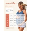 image:imageSummer Mae Maternity Two Piece Swimsuit Tankini Nursing Swimsuit Twist Ribbed Bathing Suit Breastfeeding Dewdrop Blooms 8