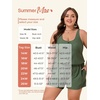 image:imageSummer Mae Plus Size Swim Romper One Piece Swimsuit Women Blouson Bathing Suit with Pockets 2026 Modest SwimwearArmy Green