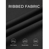 image:imageSummer Mae Ribbed Maternity One Piece Swimsuit Ruffle Wood Ears Bathing Suit Scoop Neck Pregnancy SwimwearBlack