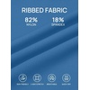 image:imageSummer Mae Ribbed Maternity One Piece Swimsuit Ruffle Wood Ears Bathing Suit Scoop Neck Pregnancy SwimwearBright Blue