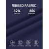 image:imageSummer Mae Ribbed Maternity One Piece Swimsuit Ruffle Wood Ears Bathing Suit Scoop Neck Pregnancy SwimwearDeep Navy