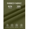 image:imageSummer Mae Ribbed Maternity One Piece Swimsuit Ruffle Wood Ears Bathing Suit Scoop Neck Pregnancy SwimwearOlive Green