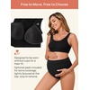 image:imageSummer Mae Seamless Maternity Bikini Swimsuit One Size Fits SXL Two Piece Bathing Suit Ribbed High Waist Pregnancy SwimwearBlack