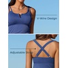 image:imageSummer Mae Tankini Swimsuits for Women 2026 Bathing Suits Top Ruched Two Piece Tummy Control VWire Modest Swim SuitsBlue Coconut Grove