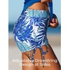 image:imageSummer Mae Tankini Swimsuits for Women 2026 Bathing Suits Top Ruched Two Piece Tummy Control VWire Modest Swim SuitsBlue Coconut Shadows
