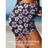 image:imageSummer Mae Tankini Swimsuits for Women 2026 Bathing Suits Top Ruched Two Piece Tummy Control VWire Modest Swim SuitsLight Purple Floral Print