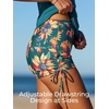image:imageSummer Mae Tankini Swimsuits for Women 2026 Bathing Suits Top Ruched Two Piece Tummy Control VWire Modest Swim SuitsSunflower
