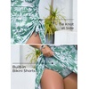 image:imageSummer Mae Plus Size Swimsuit for Women One Piece Swim Dress Tummy Control Bathing Suit with Flowy Skirt Modest Swimwear