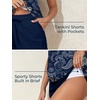 image:imageSummer Mae Blouson Womens Tankini Swimsuits Tummy Control Modest 2026 Two Piece with Sporty Pockets Bathing SuitsNavy Blue