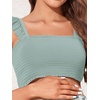 image:imageSummer Mae Maternity Swimsuit Ruffled Two Piece Bikini High Waist Swimwear  Pregnancy bathing suitShirred bandeau topRuffle hemRemovable PadsHighstretchCuteFloralStrapless bikiniBeachBabymoonSolitary Silhouette Bloom