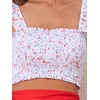 image:imageSummer Mae Maternity Swimsuit Ruffled Two Piece Bikini High Waist Swimwear  Pregnancy bathing suitShirred bandeau topRuffle hemRemovable PadsHighstretchCuteFloralStrapless bikiniBeachBabymoonBeatific Polka Dot