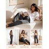 image:imageSummer Mae Viscose Maternity Pajama Pants Pregnancy Lounge Pant Soft Wide Leg Stretchy Yoga Trousers with PocketsGrey