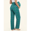 image:imageSummer Mae Viscose Maternity Pajama Pants Pregnancy Lounge Pant with Pocket  Soft wide leg maternity trousers stretchy breathable sweatpants for home yoga and relaxed daily wearGreen Plaid
