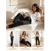 image:imageSummer Mae Viscose Maternity Pajama Pants Pregnancy Lounge Pant with Pocket  Soft wide leg maternity trousers stretchy breathable sweatpants for home yoga and relaxed daily wearBlack