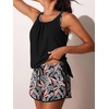 image:imageSummer Mae Blouson Womens Tankini Swimsuits with Shorts Bathing Suits 2026  Side PocketsTummy ControlBuiltin Brief Modest FitRemovable PadsSlimming Coverage for Beach VacationsPinkblue Jungle