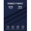 image:imageSummer Mae Ribbed Maternity Swimsuit Wrap Dress with Builtin Pocket Short  2In1 Side Tie One Piece Bathing Suit Adjustable Straps Removable Pads Belly Ruching Babymoon Pool and Beach DaysBlue