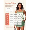image:imageSummer Mae Womens Tankini Swimsuits with Skirt Two Piece Bathing SuitsVibrant Blue Floral