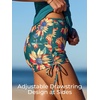 image:imageSummer Mae Tankini Swimsuits for Women 2026 Bathing Suits Top Ruched Two Piece Tummy Control VWire Modest Swim Suits  Modest Bathing Suit Flattering Swim Suit Swimsuit with Adjustable Strap Tankini with Shorts Boy Shorts with Sporty PocketSunflower