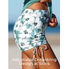 image:imageSummer Mae Tankini Swimsuits for Women 2026 Bathing Suits Top Ruched Two Piece Tummy Control VWire Modest Swim Suits  Modest Bathing Suit Flattering Swim Suit Swimsuit with Adjustable Strap Tankini with Shorts Boy Shorts with Sporty PocketSolitary Silhouette Bloom