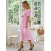 image:imageSummer Mae Smocked Maternity Dress Pregnancy Baby Shower Summer OutfitPink Gingham