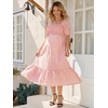 image:imageSummer Mae Smocked Maternity Dress Pregnancy Baby Shower Summer OutfitVintage Rose Gingham