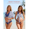 image:imageSummer Mae Maternity 3 Piece Swimsuits Low Rise Bikini Tie Sarong SwimwearDewdrop Blooms