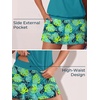 image:imageSummer Mae Blouson Womens Tankini Swimsuits with Skirt Bathing Suits 2026Tropical Green Leaves