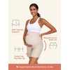 image:imageSummer Mae CloudFeel Maternity Shorts with Pockets Over The Belly Pregnancy Yoga Workout Biker Short Active Athletic Pants1 Pack  Light Khaki