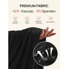 image:imageSummer Mae Viscose Maternity Jogger Pants Pregnancy Lounge Pant with PocketBlack