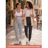 image:imageSummer Mae Viscose Maternity Jogger Pants Pregnancy Lounge Pant with PocketBlackGrey