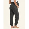 image:imageSummer Mae Viscose Maternity Jogger Pants Pregnancy Lounge Pant with PocketBlackGrey