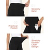 image:imageSummer Mae Viscose Maternity Jogger Pants Pregnancy Lounge Pant with PocketBlackGrey